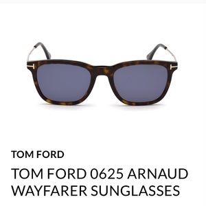 TOM FORD 0625 ARNAUD WAYFARER SUNGLASSES💙